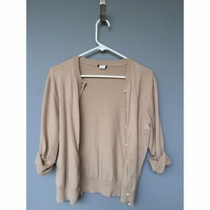J.Crew Oatmeal Cardigan