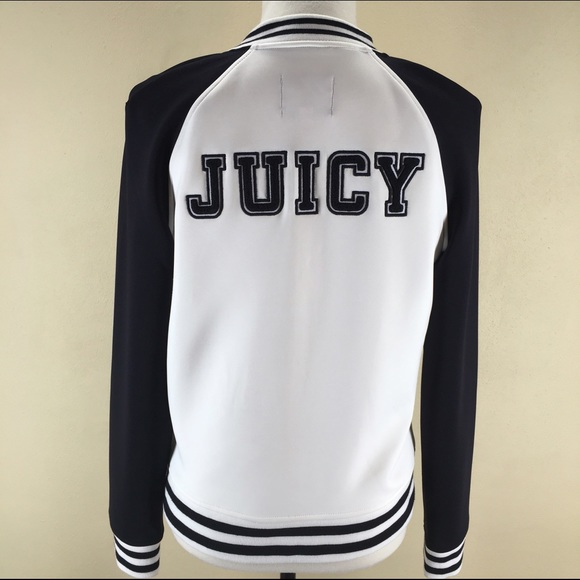 🎈SOLD🎈Juicy Couture Scuba Bomber Jacket - Picture 3 of 4