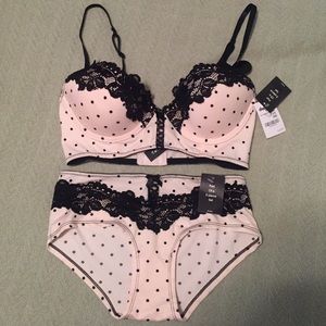 Charlotte Russe 34C/ S bra & pantie set!