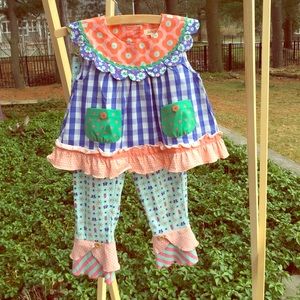 Matilda Jane patisserie scrappy leggings