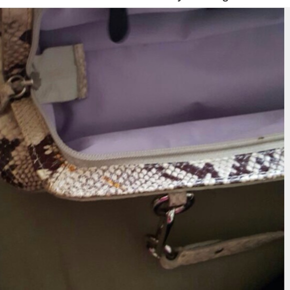 ***Limited Edition***Cole Haan Python Chain Bag - image 4