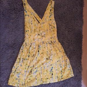 Yellow sun dress
