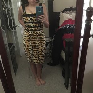 Dolce & Gabbana D&G Zebra Dress
