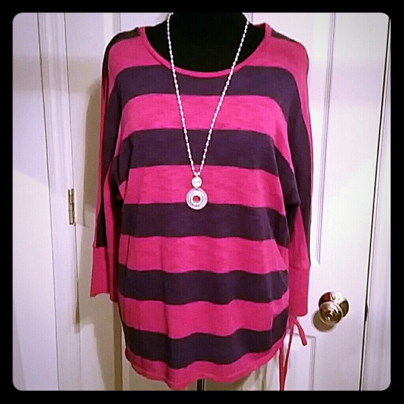 Dressbarn Dolman Sleeved Sweater Top sz 1X