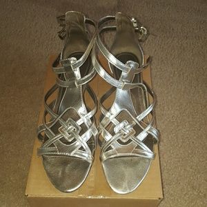 Tahari Gold Sandals