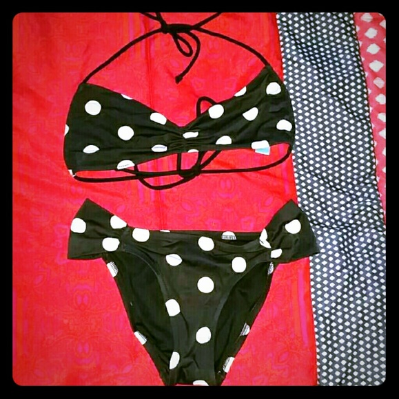 Vs Pink Bikini Swim Set