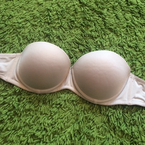 Calvin Klein Strapless Beige Push Up Bra