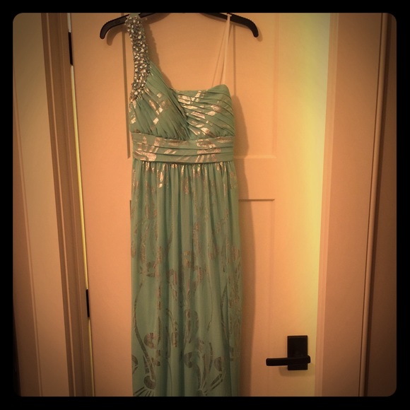 Formal dress- One strap-floor length