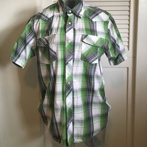 Men's snap shirt