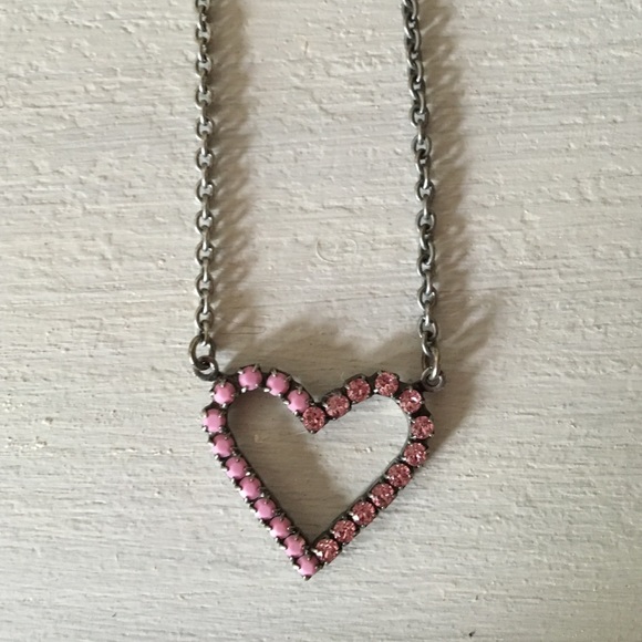 Authentic Sabika heart necklace