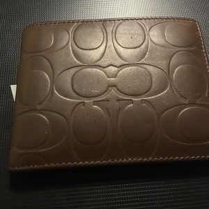 Men's coach wallets