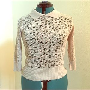 Pins and Needles Sweater Top.