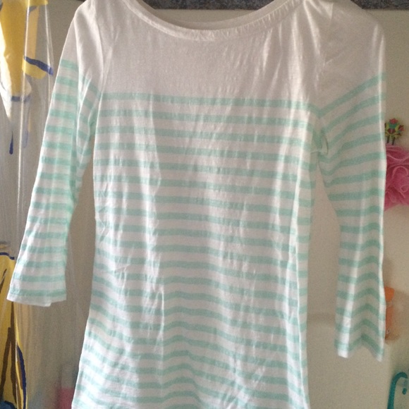Ann Taylor Loft Striped Tee
