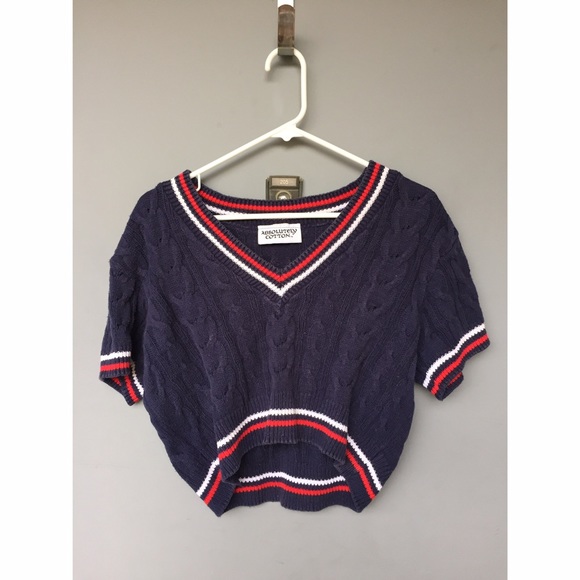 Vintage Crop Sweater