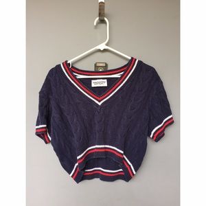 Vintage Crop Sweater