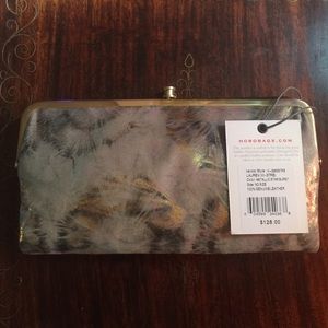 HOBO Lauren Wallet in Metallic Starburst