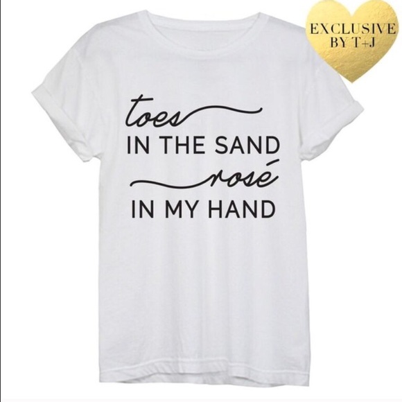 Rose  in my hand Tee