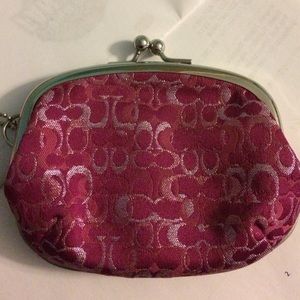 Coach coin purse