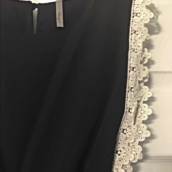 Stunning black and crochet romper! LAST ONE - Picture 4 of 4