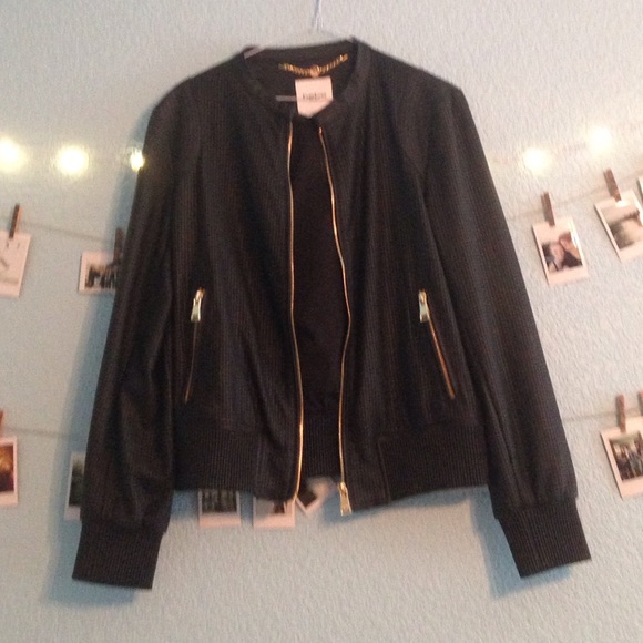Bebe Faux Leather Jacket