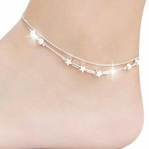 Star chain anklet