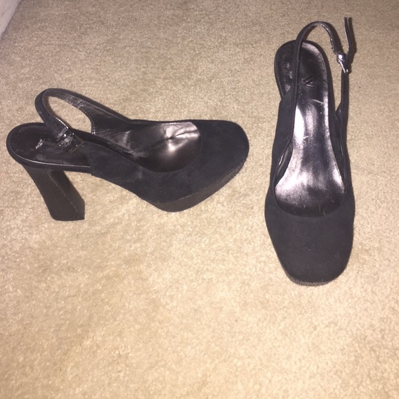 Black heels