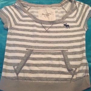 A&F short sleeve sweater