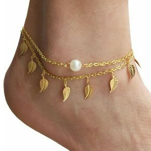 Leaf anklet