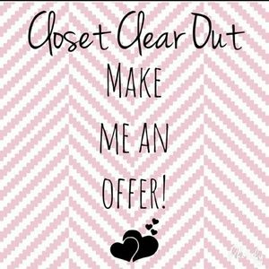 Closet Clear Out!