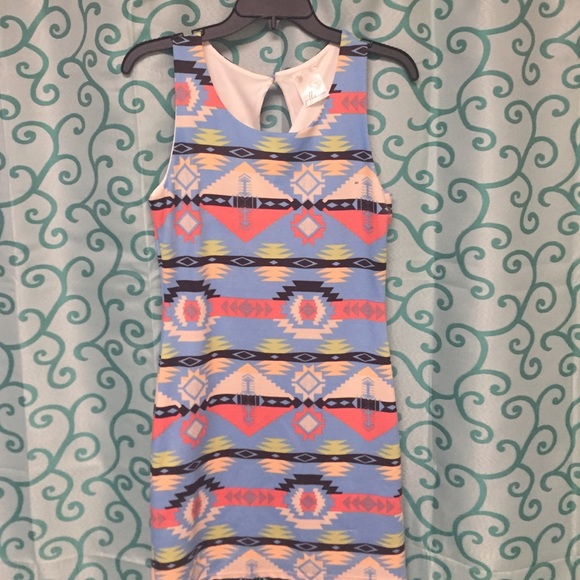 Trendy Aztec Dress