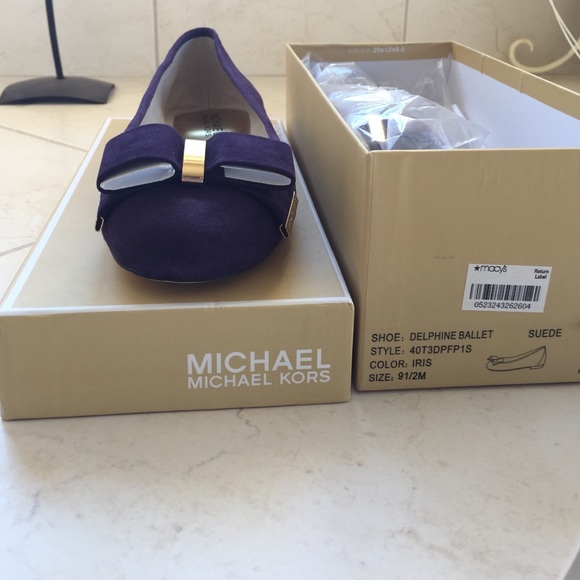 BNIB adorable Michael Kors ballet flats - Picture 2 of 4