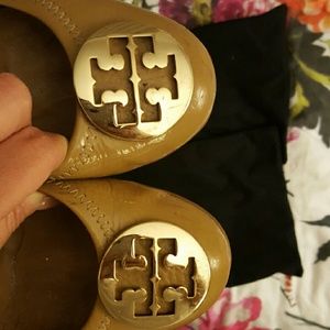 Tory Burch patent flats