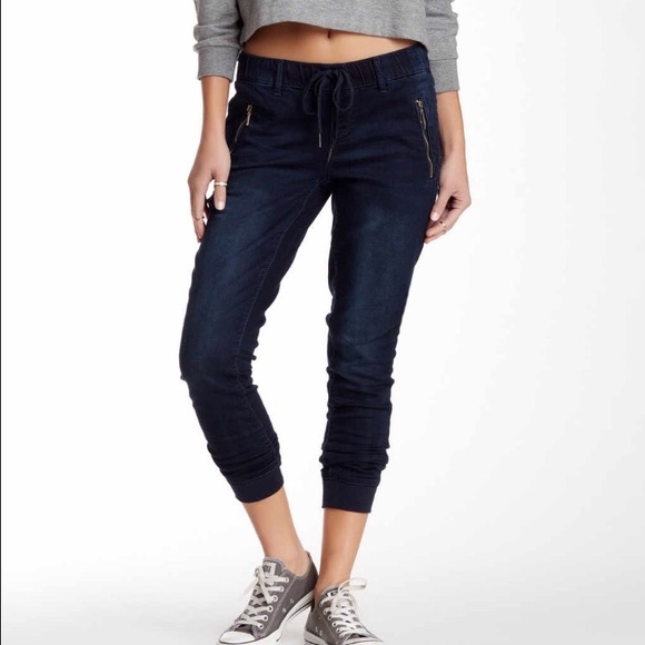 Seven7 Zipper Jogger Pant - Picture 1 of 2