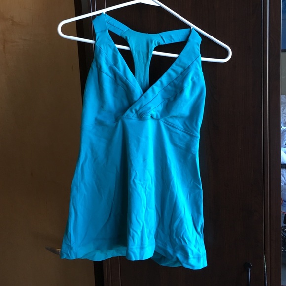 lululemon athletica Tops - Lululemon Deep V Racerback Tank Top