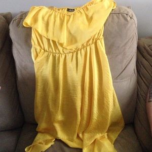 DEB yellow sun dress