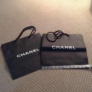 Two Chanel Shopping Bags