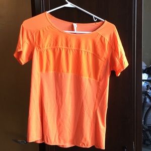 Lululemon Run Fast Track Short Sleeve Top