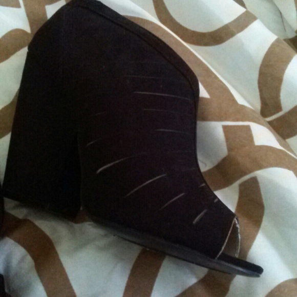 Peep Toe Booties - image 4