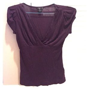 Pretty purple Banana Republic top