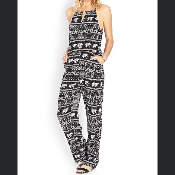 Forever 21 Pants - Elephant Jumpsuit