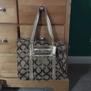 Gold Coach Purse