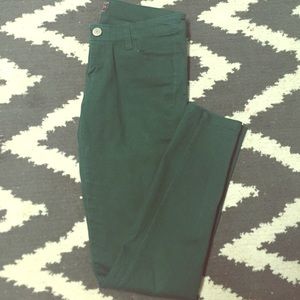Green Skinny Jegging