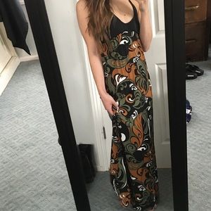 Hawaiian maxi dress