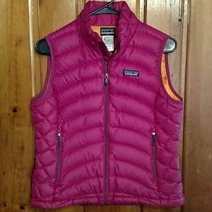 Down sweater vest