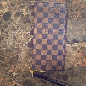 SALE!! Inspired Brown Damier Wallet