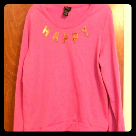 "Happy" sweatshirt