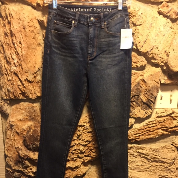 High rise jeans