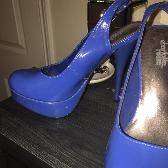 Blue Pumps - Picture 2 of 2