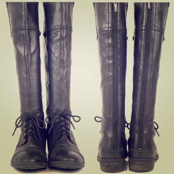Sam Edelman Perron Boots in Black. Size 7.