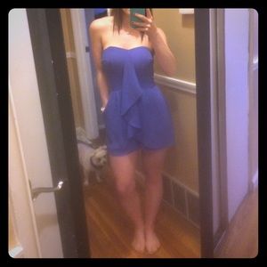 Express Periwinkle Romper